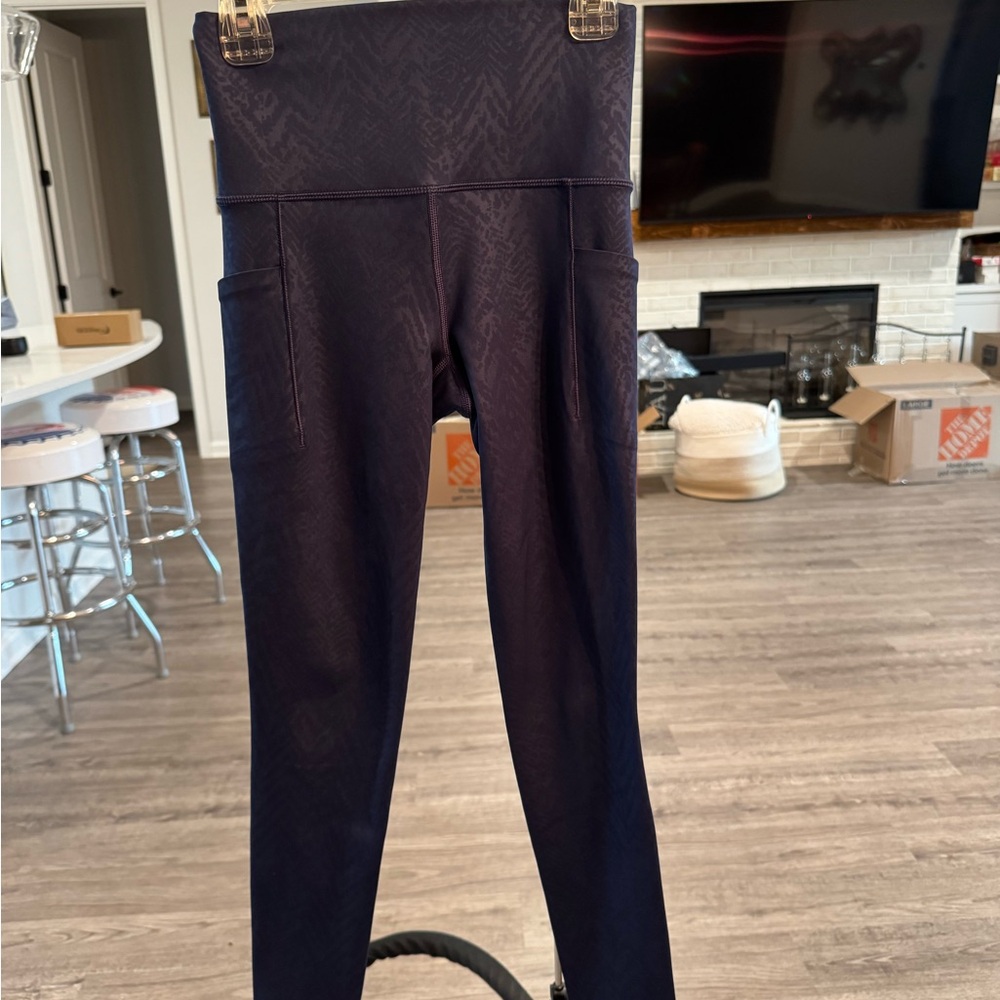 Athleta Blue 7/8 Tights